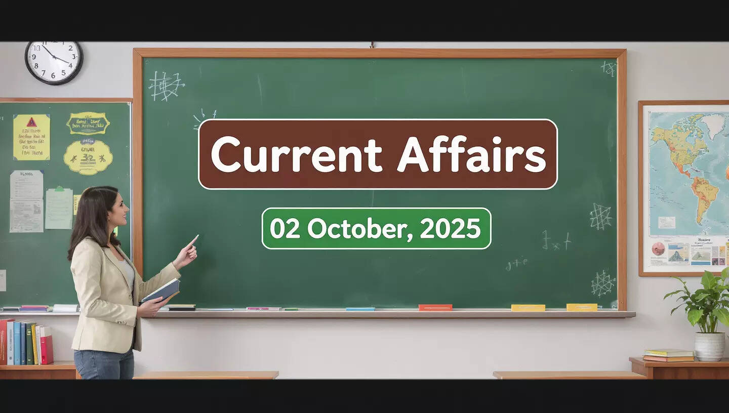 GK Quiz Today 02 October 2025 Latest Current Affairs Questions and Answers