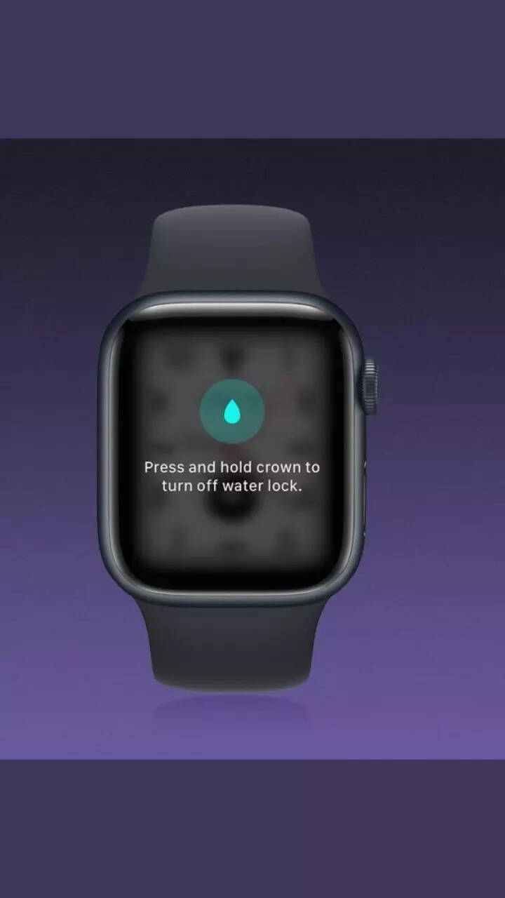 How to unlock apple watch from top water mode