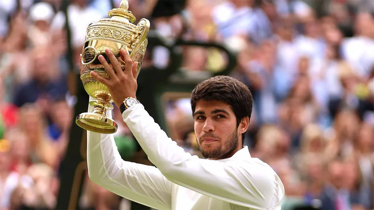 Wimbledon 2023 Final Highlights Alcaraz beats defending champion Djokovic to win maiden Wimbledon and second Grand Slam title