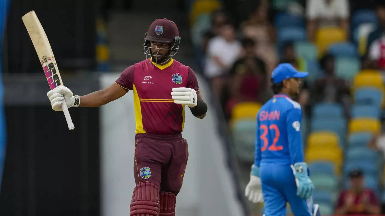 India vs West Indies 2nd ODI Highlights Shai Hope, Keacy Carty shine as West Indies beat India by 6 wickets