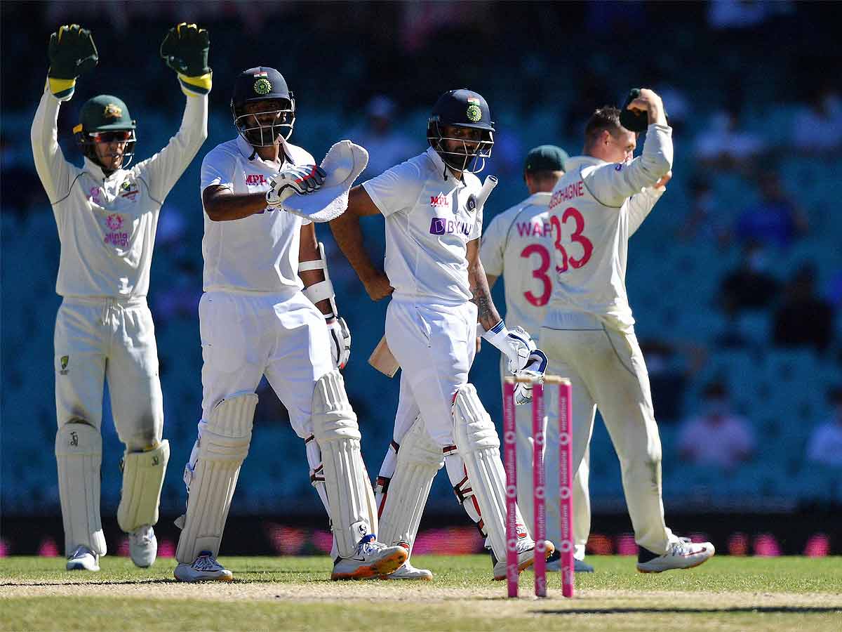 India Vs Australia 3rd Test Injured Vihari Ashwin Grind Out A Draw Against Australia What is mean by following on ? india vs australia 3rd test injured