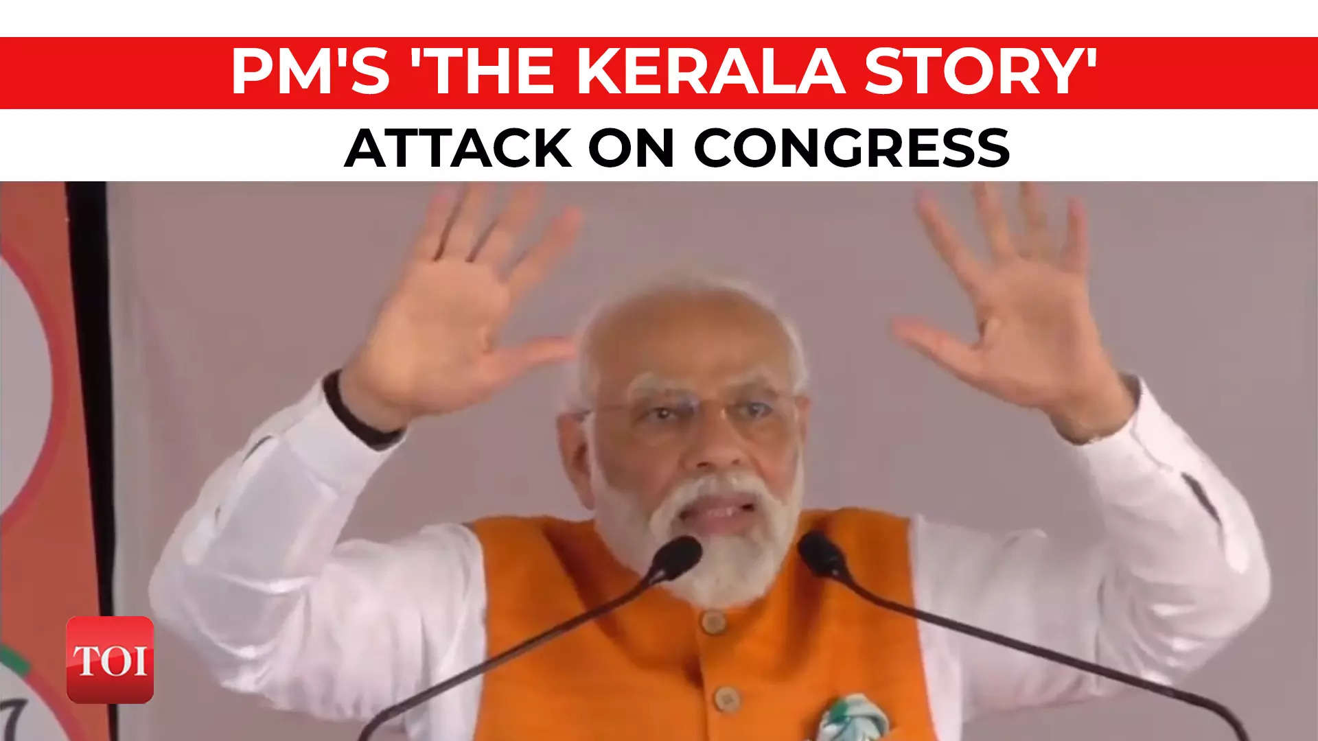 Karnataka Assembly polls: PM Modi talks about ‘The Kerala Story’ film, targets Congress