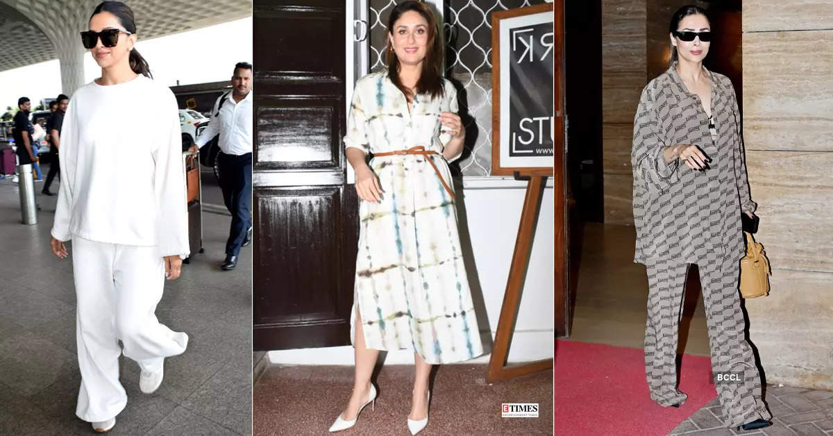 ETimesSnapped: From Deepika Padukone-Kareena Kapoor to Malaika