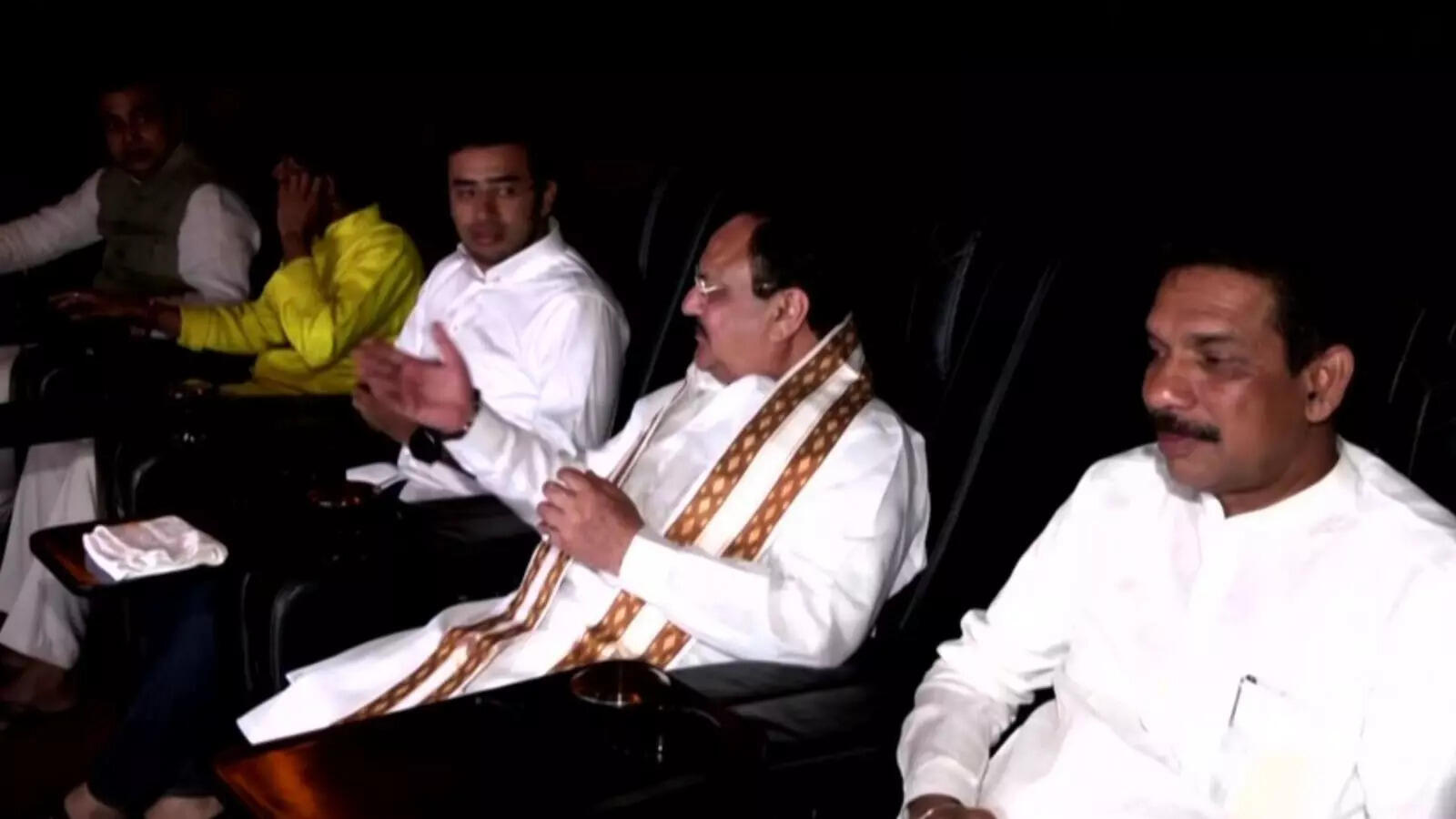 BJP President JP Nadda attends special screening of ‘The Kerala Story’ in Bengaluru