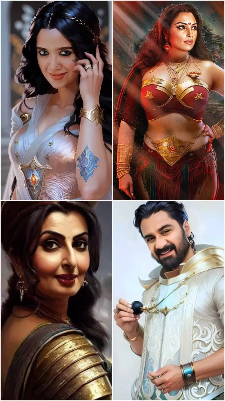 Check out these stunning AI-created looks of Malayalam TV celebs​ | Times  of India