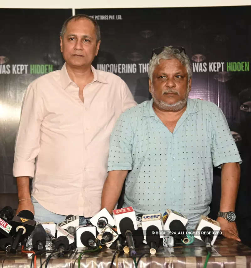 Vipul Amrutlal Shah and Sudipto Sen attend the press conference of The Kerala Story