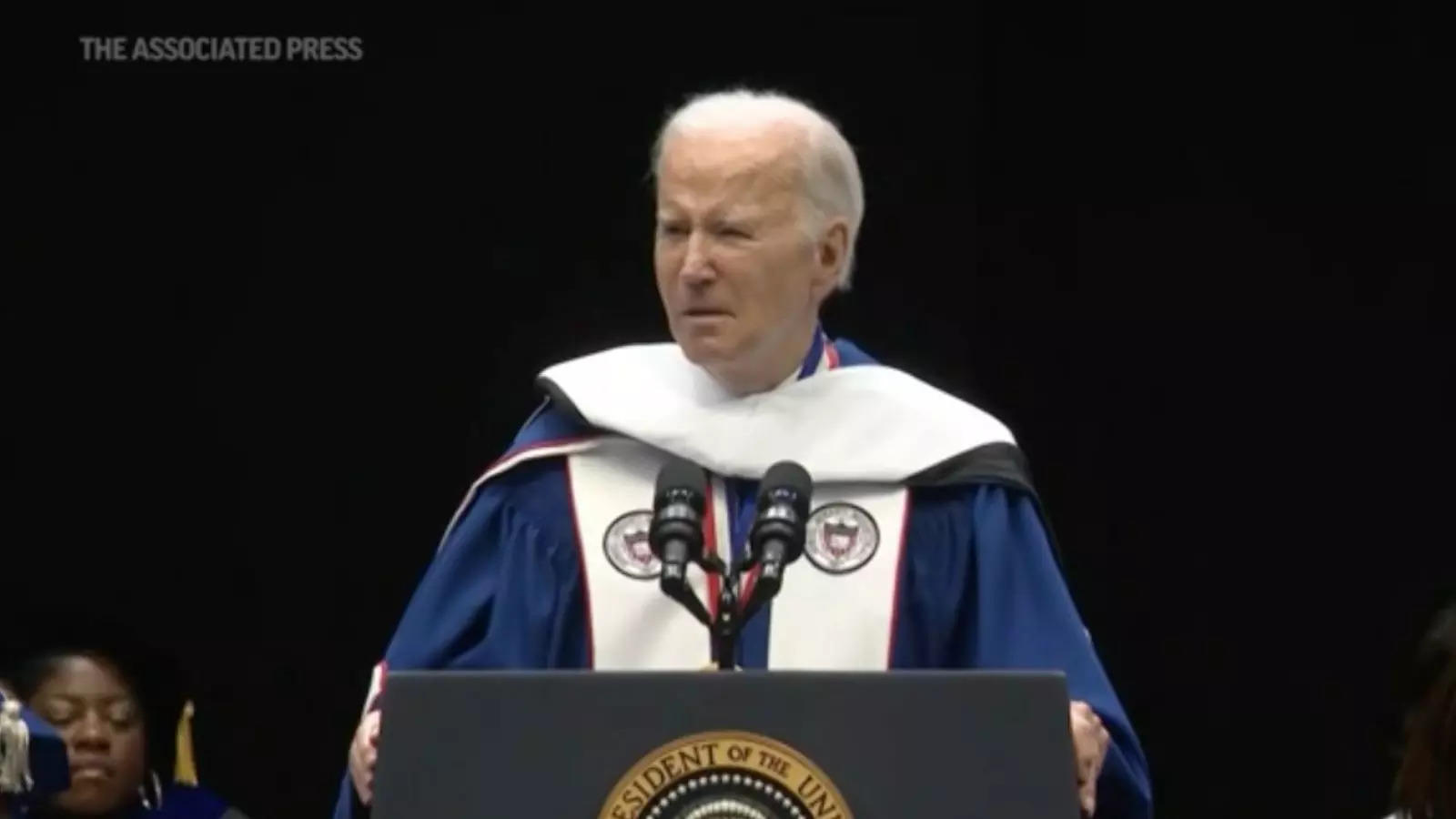 US President Joe Biden Gives Commencement Speech At Howard University