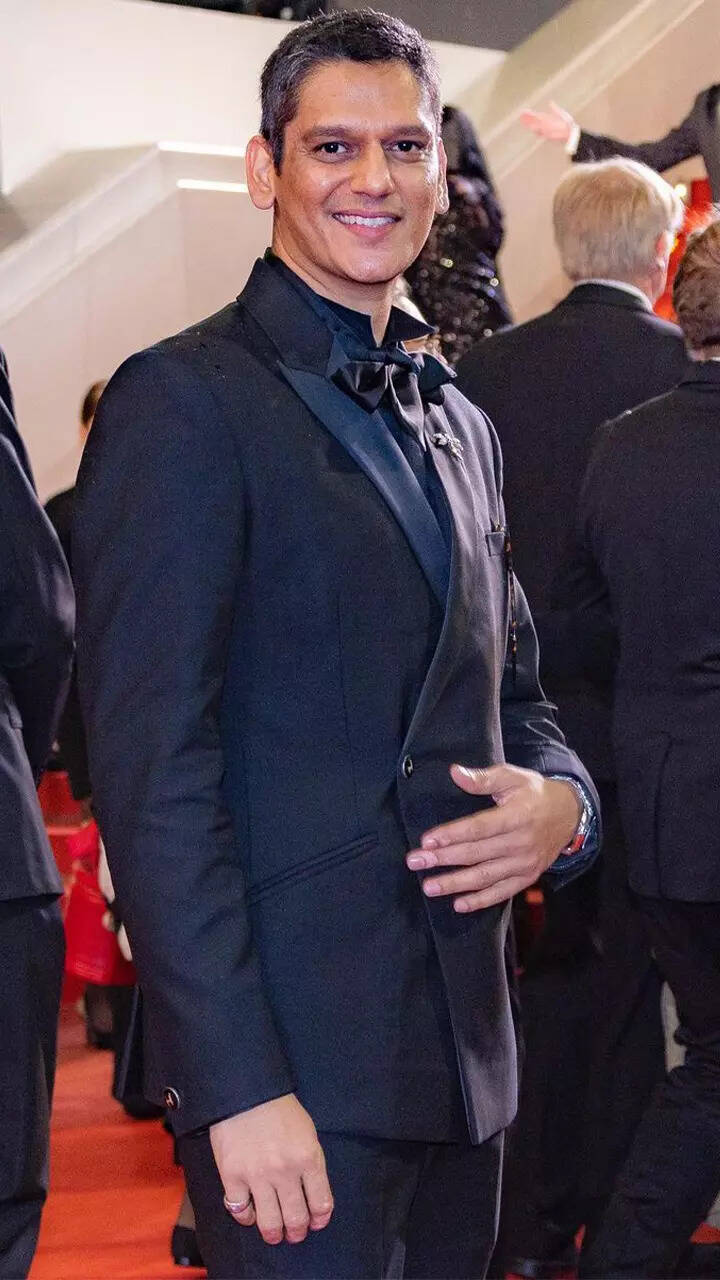 Black tuxedo by Gaurav Gupta ​