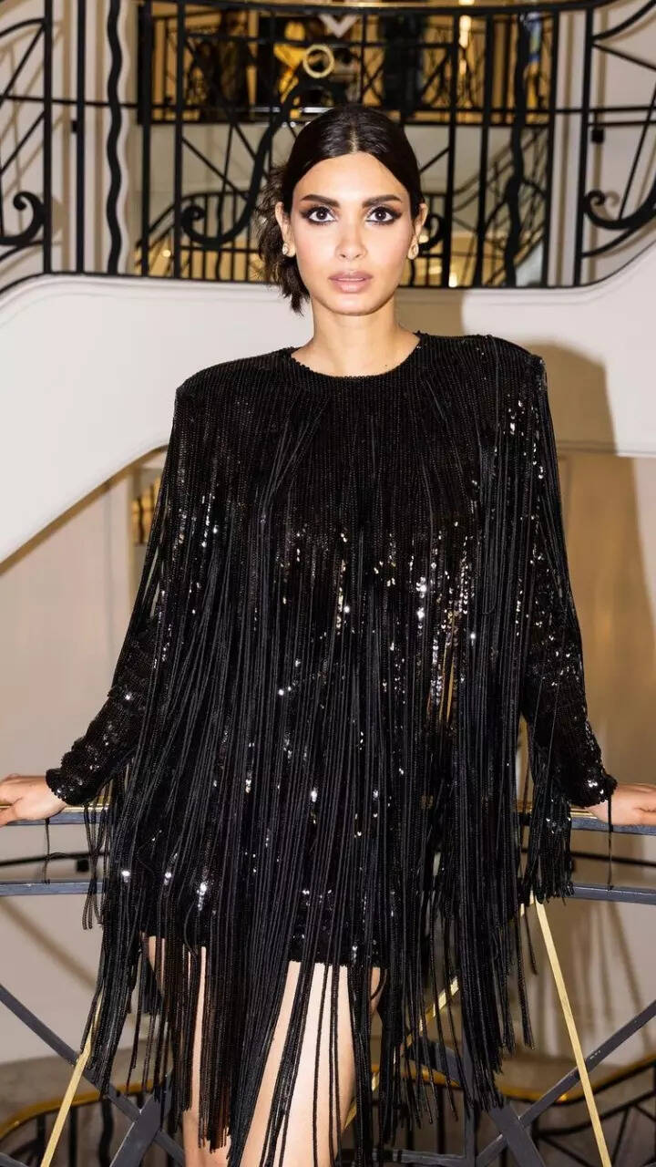 Diana Penty's little black dress at Cannes 2023 leaves everyone spellbound