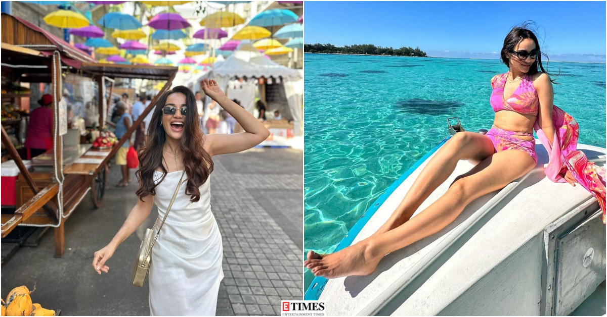 Surbhi Jyoti gives us vacay vibes in stylish outfits from her Mauritius holiday, see pictures