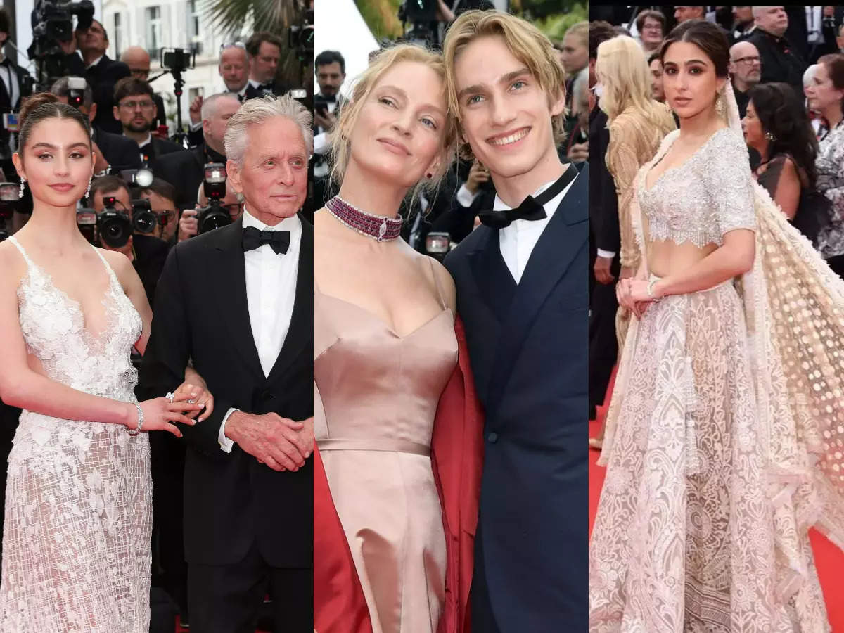 Sara Ali Khan, Carys Zeta Douglas: Star kids make a splash at the Cannes Film Festival