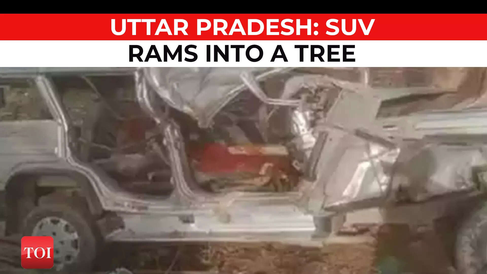 Uttar Pradesh: 4 dead, 3 injured after SUV crashed into tree in Banda