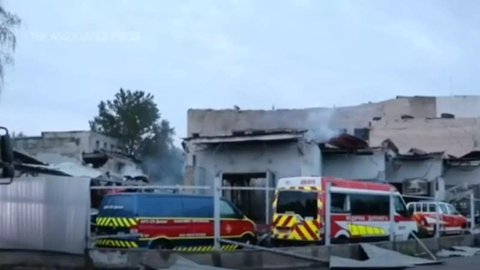 Russian Strike Damages Dnipro Emergency Facility