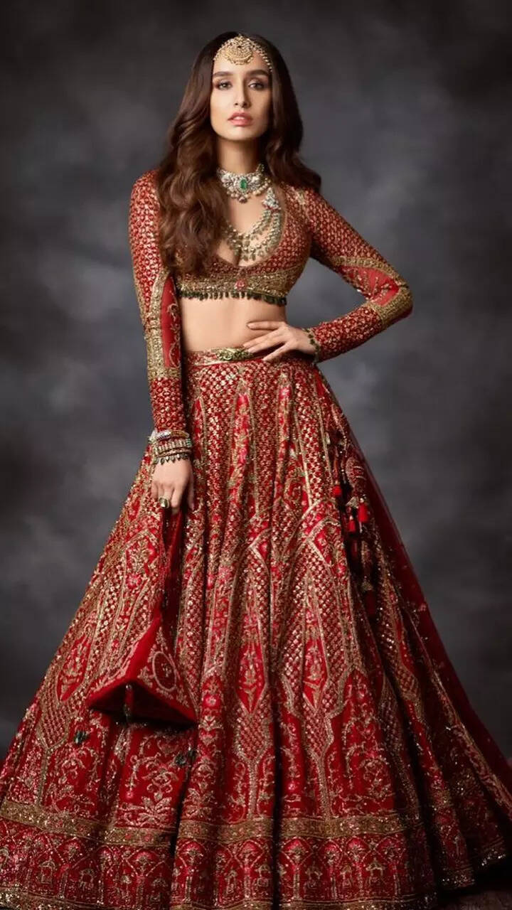 Shraddha Kapoor's lehnga designs