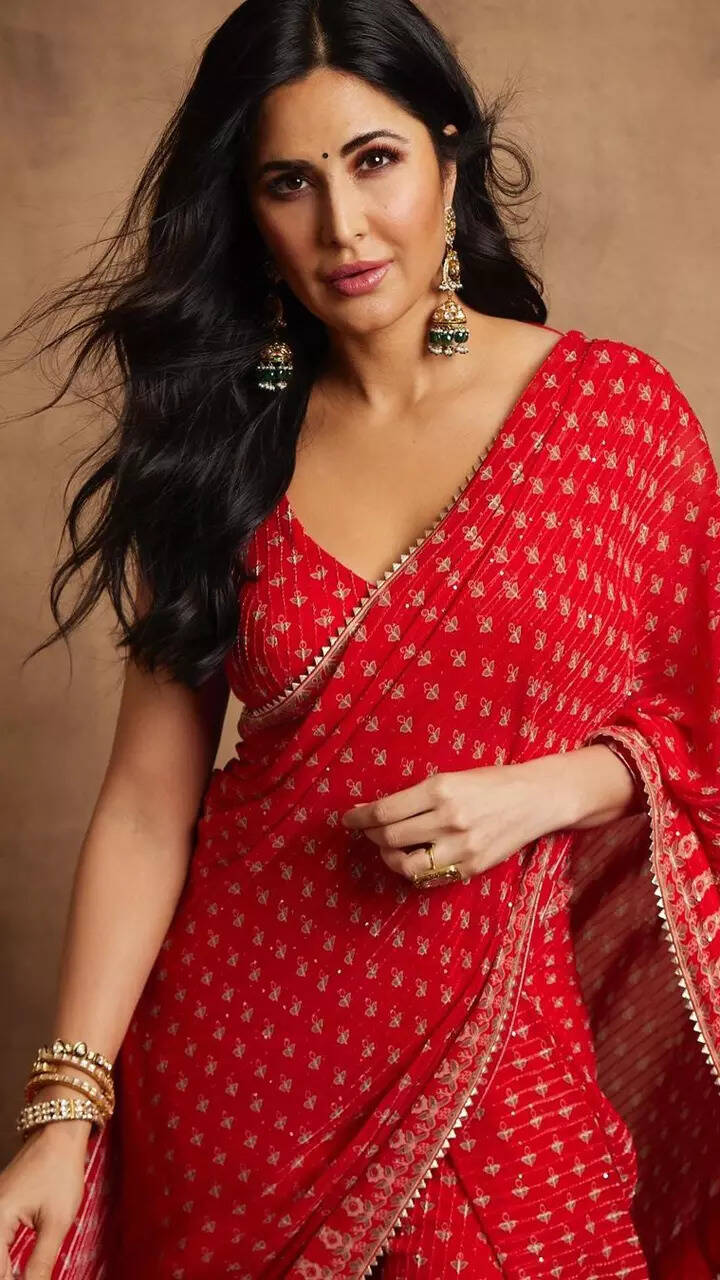 Katrina Kaif serves major ethnic vibes in saree