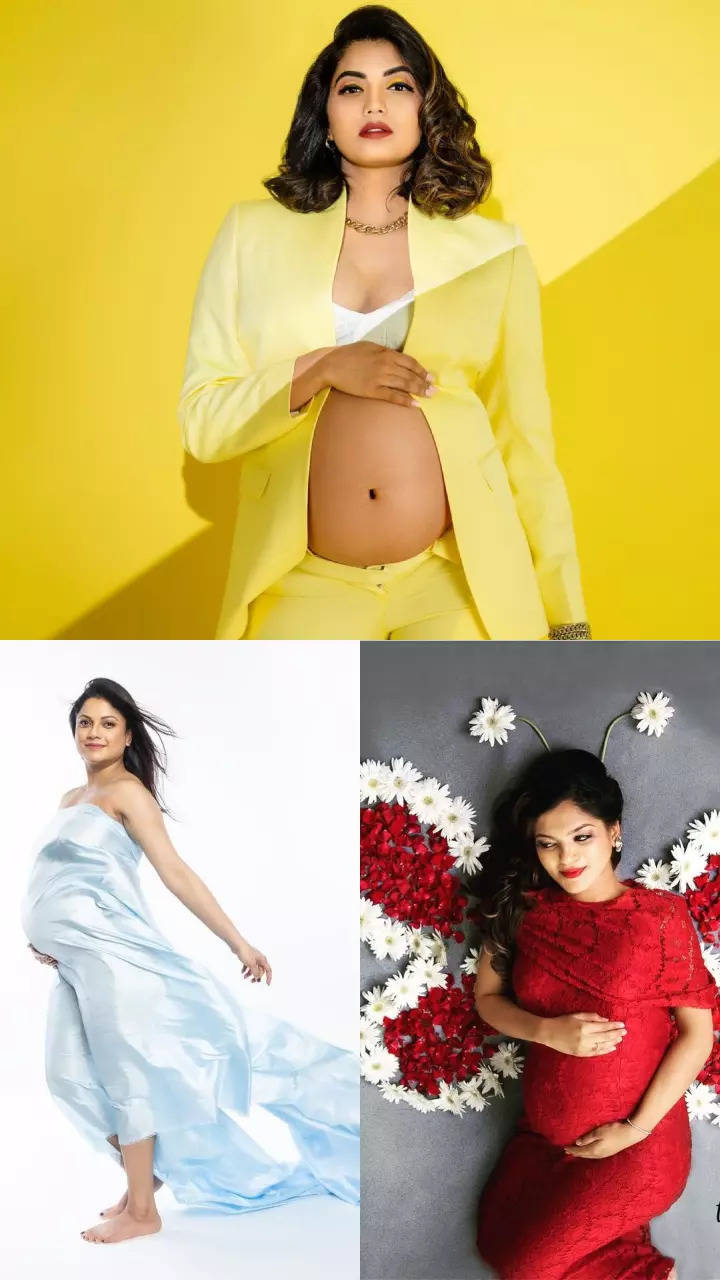 Gorgeous maternity photoshoot of Kannada actresses