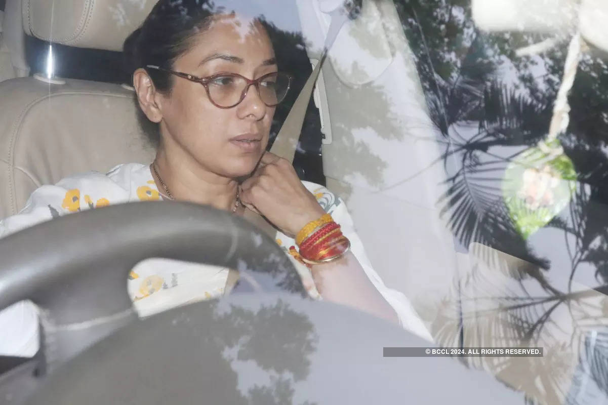 ​Nitesh Pandey’s funeral: Rupali Ganguly, Yesha Rughani, Nakuul Mehta and others attend the last rites of ‘Anupamaa’ actor