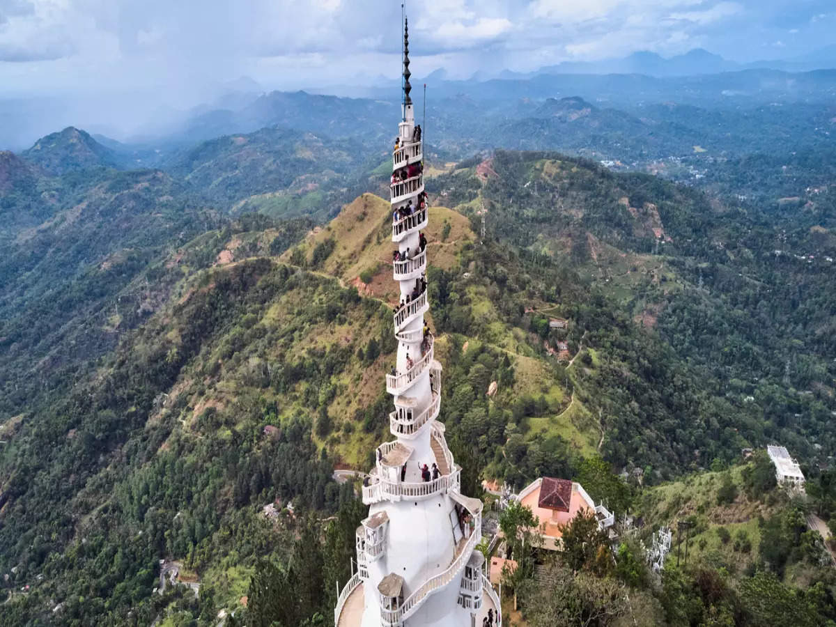Climbing this tower in Sri Lanka will make you face your fears!