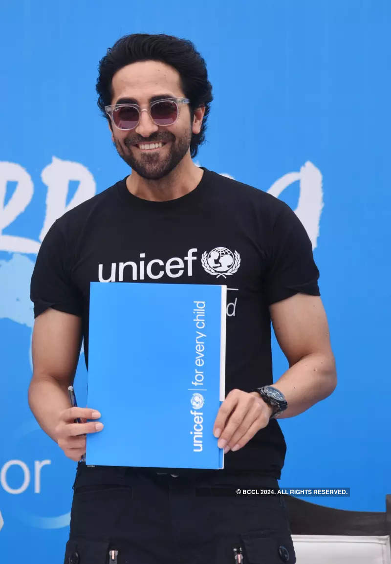 Ayushmann Khurrana appointed as National Ambassador of child rights for UNICEF India