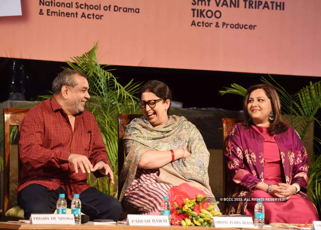 Smriti Irani, Paresh Rawal & others unveil Vani Tripathi Tikoo's children's book 'Why can't Elephants be red?'