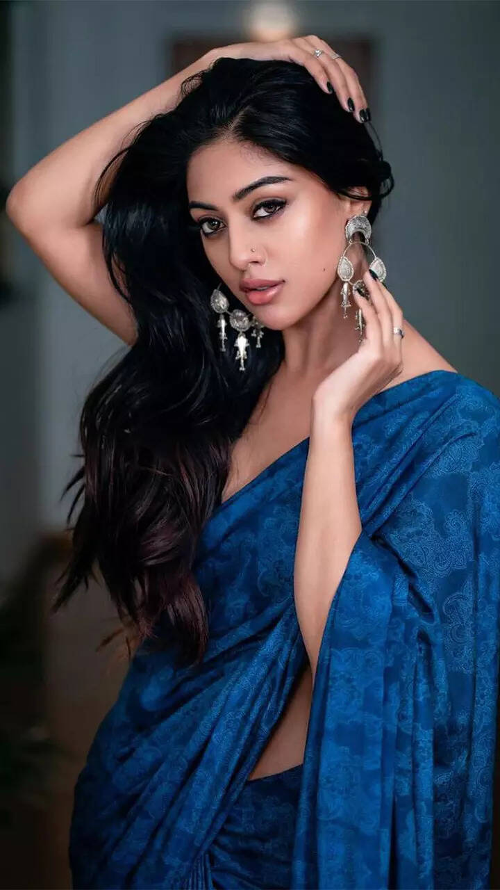 ​Anu Emmanuel is a treat for sore eyes in sarees​