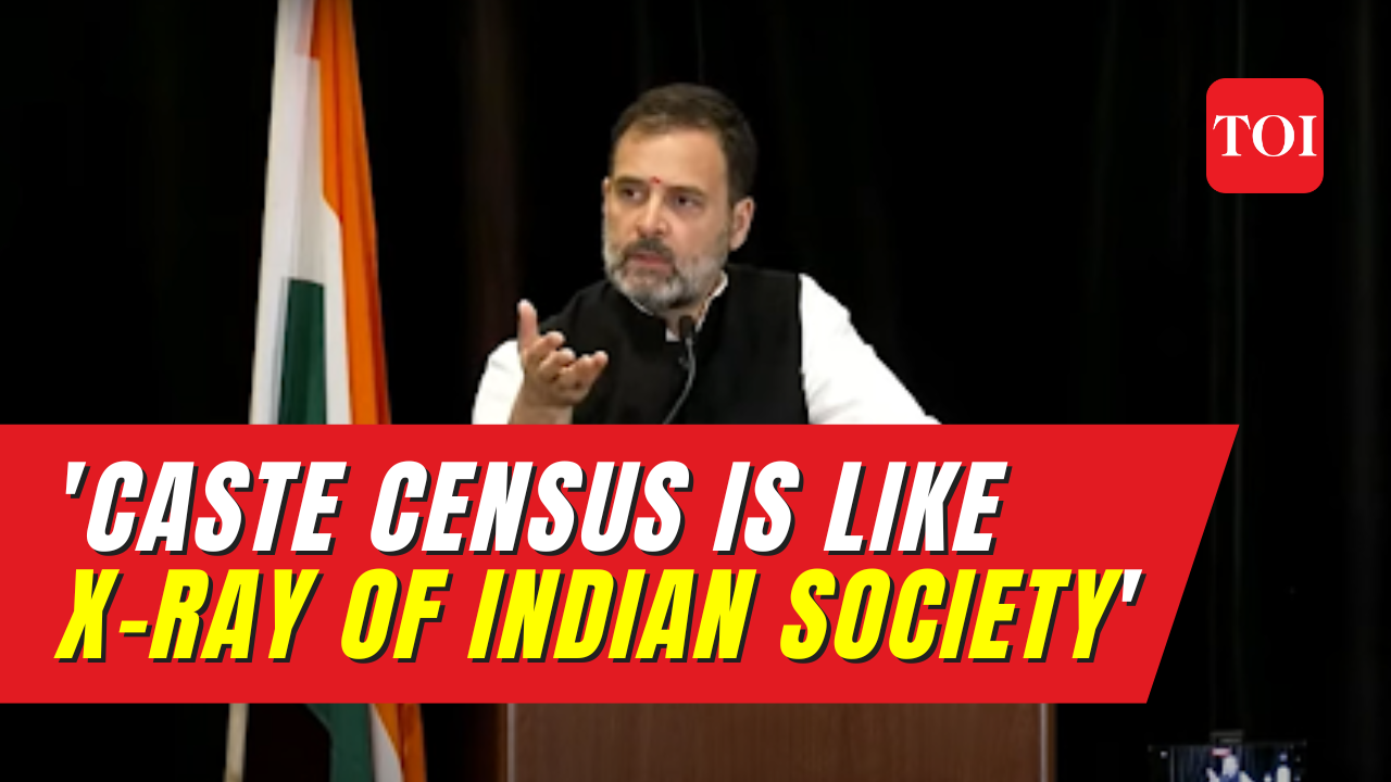 Caste census would help to distribute power and wealth, says Rahul Gandhi