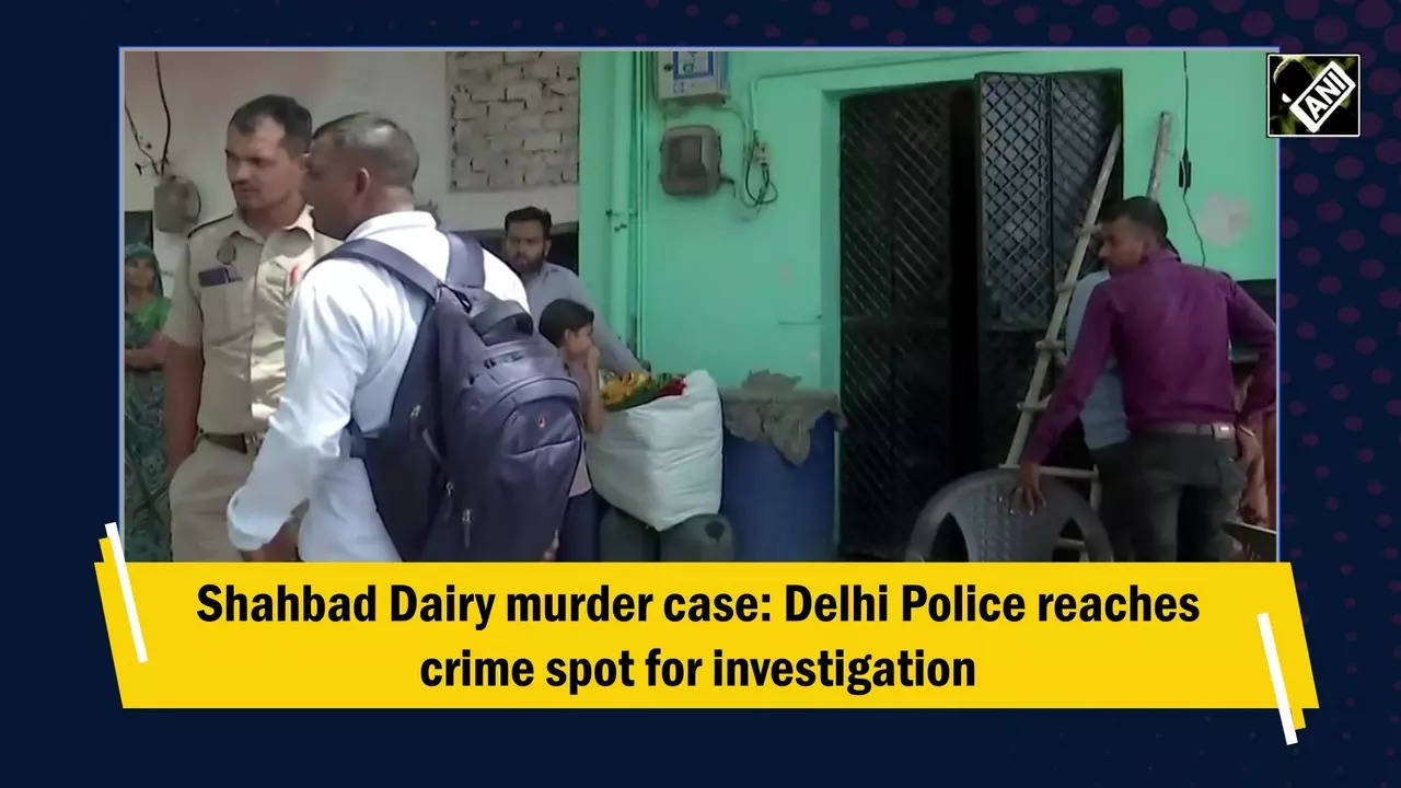 Shahbad Dairy murder case: Delhi Police reaches crime spot for investigation