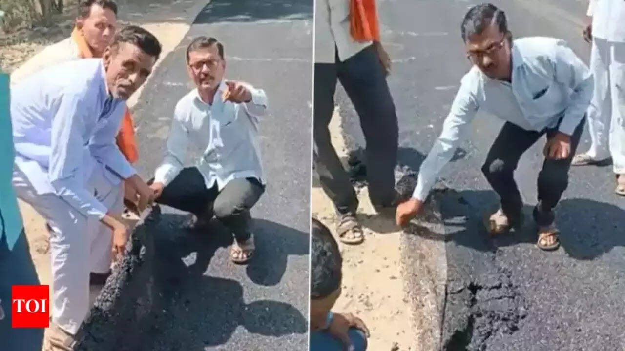 'Is it road or carpet?': Viral video of poor road quality in Maharashtra ignites memefest