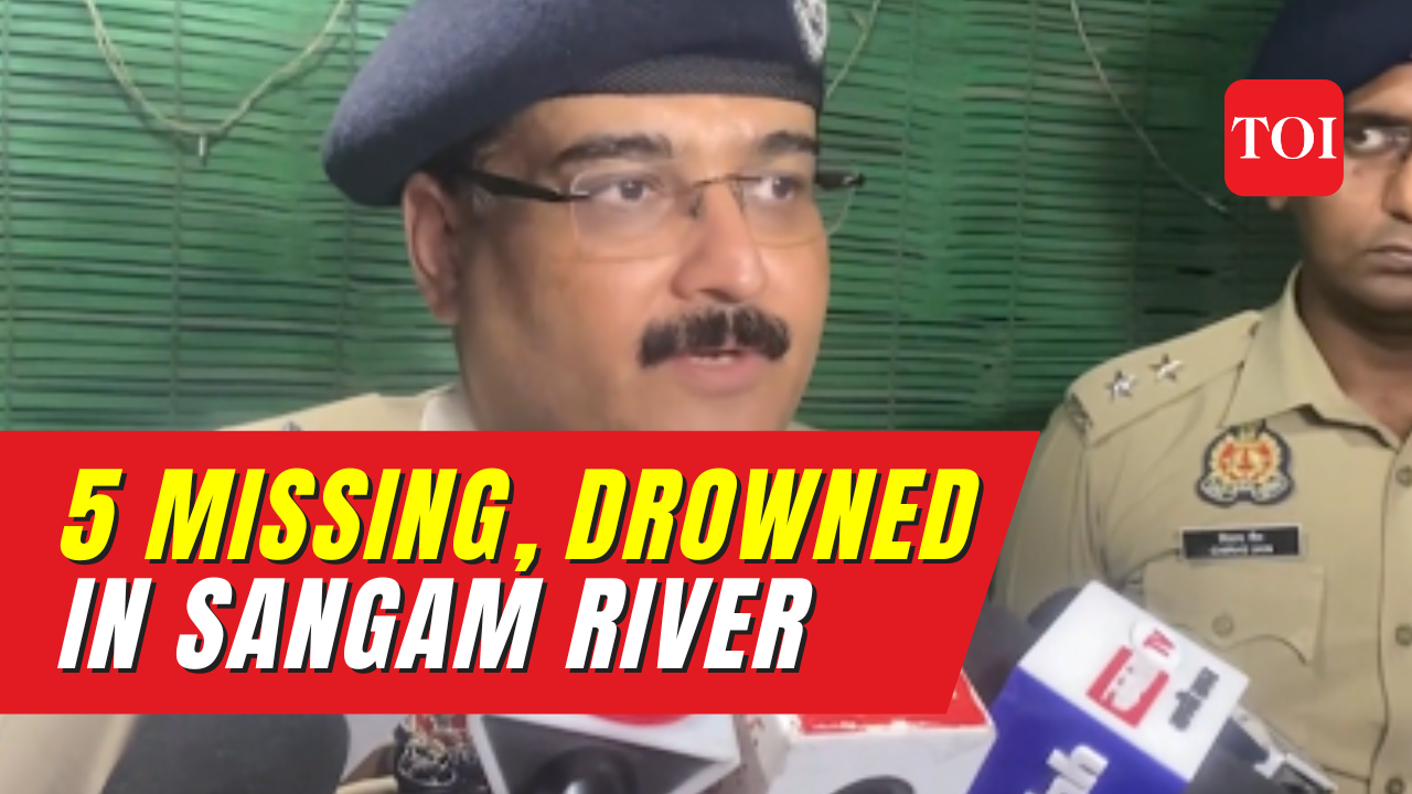 UP 5 missing after being drowned in Sangam river