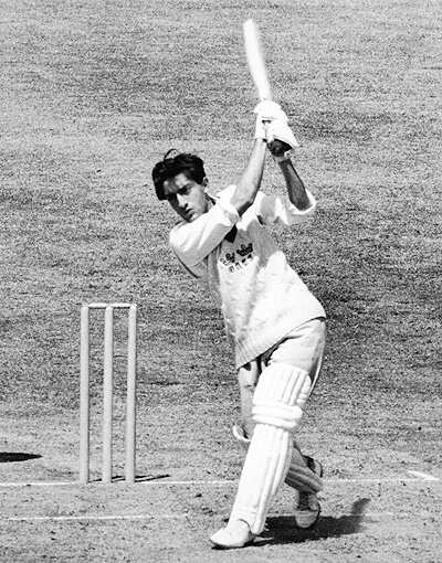 Indian cricketer Mansur Ali, the 9th Nawab of Pataudi and captain of ...
