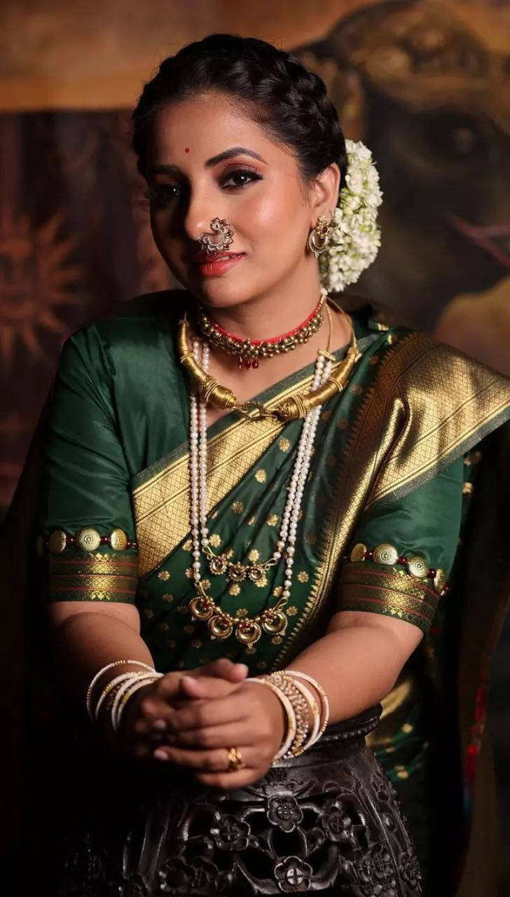 10 Best traditional sarees of Sayali Sanjeev