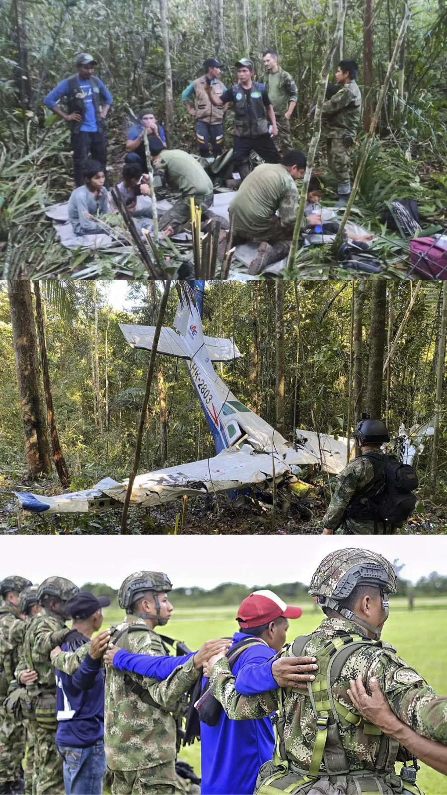 missing children: Colombian president says four children found alive  in  jungle 40 days after plane crash