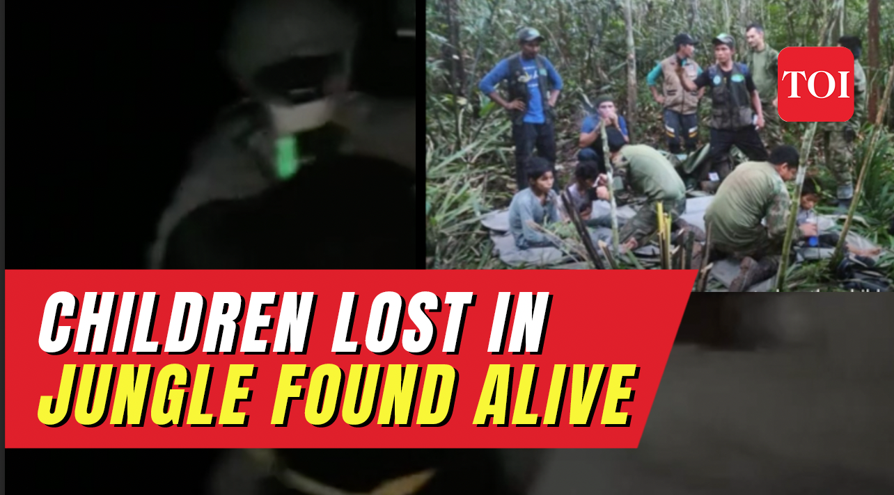 Colombia plane crash: Four children found alive in Amazon after 40 days