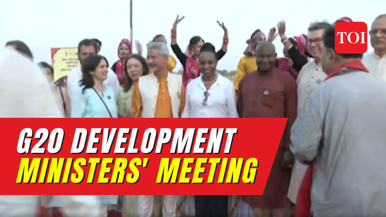 UP City of Ghats hosting G20 development ministers' meeting