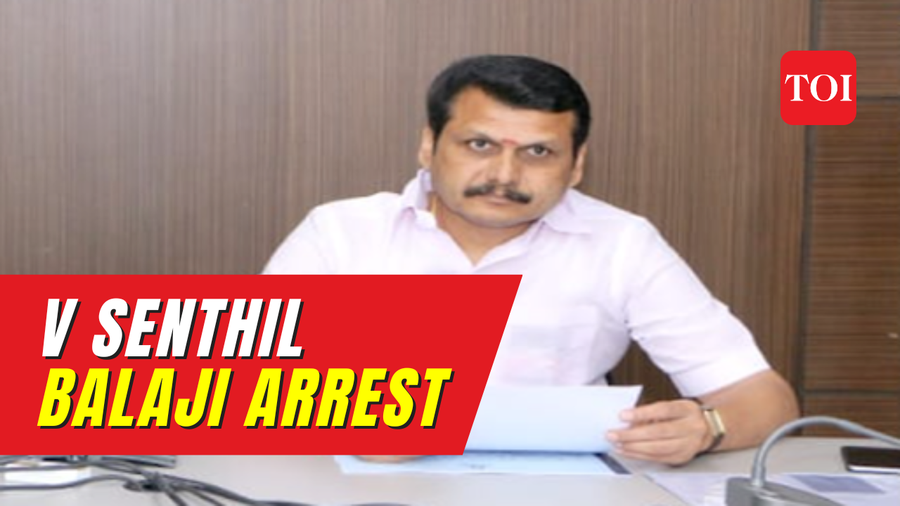 Tamil Nadu Electricity Minister V Senthil Balaji Arrested; DMK Alleges ...