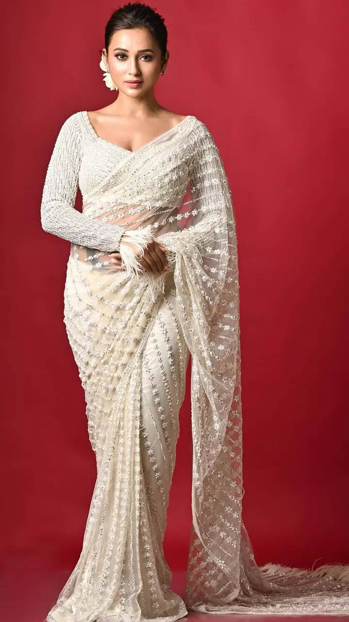 Mimi Chakraborty shells out ethnic inspiration in stylish blouse