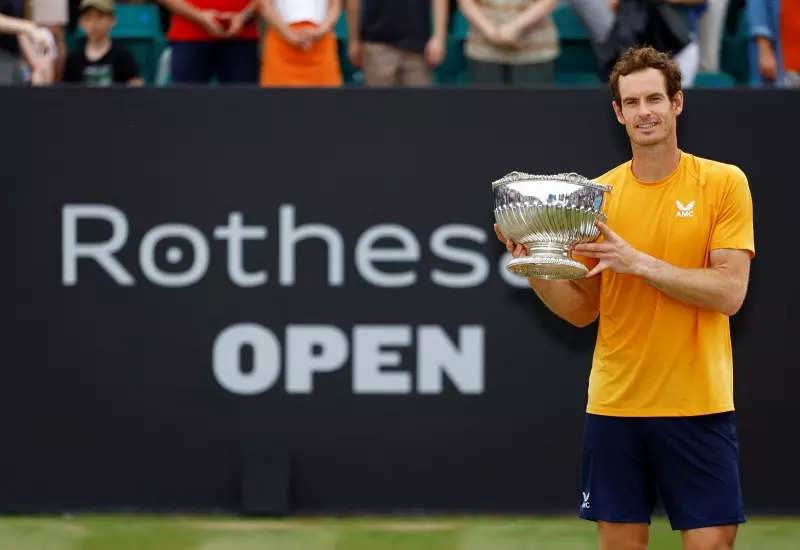Nottingham Open 2023: Andy Murray beats Arthur Cazaux in straight sets to win 2nd consecutive grasscourt title, see pictures