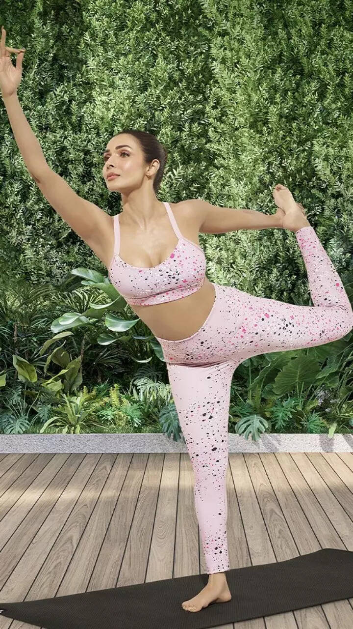 International Yoga Day 2023: Malaika Arora's fitness routine in pictures