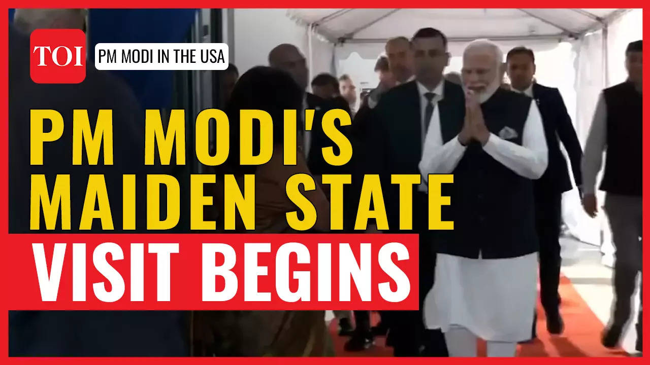 Pm Modi Arrives In Washington Dc For Maiden State Visit