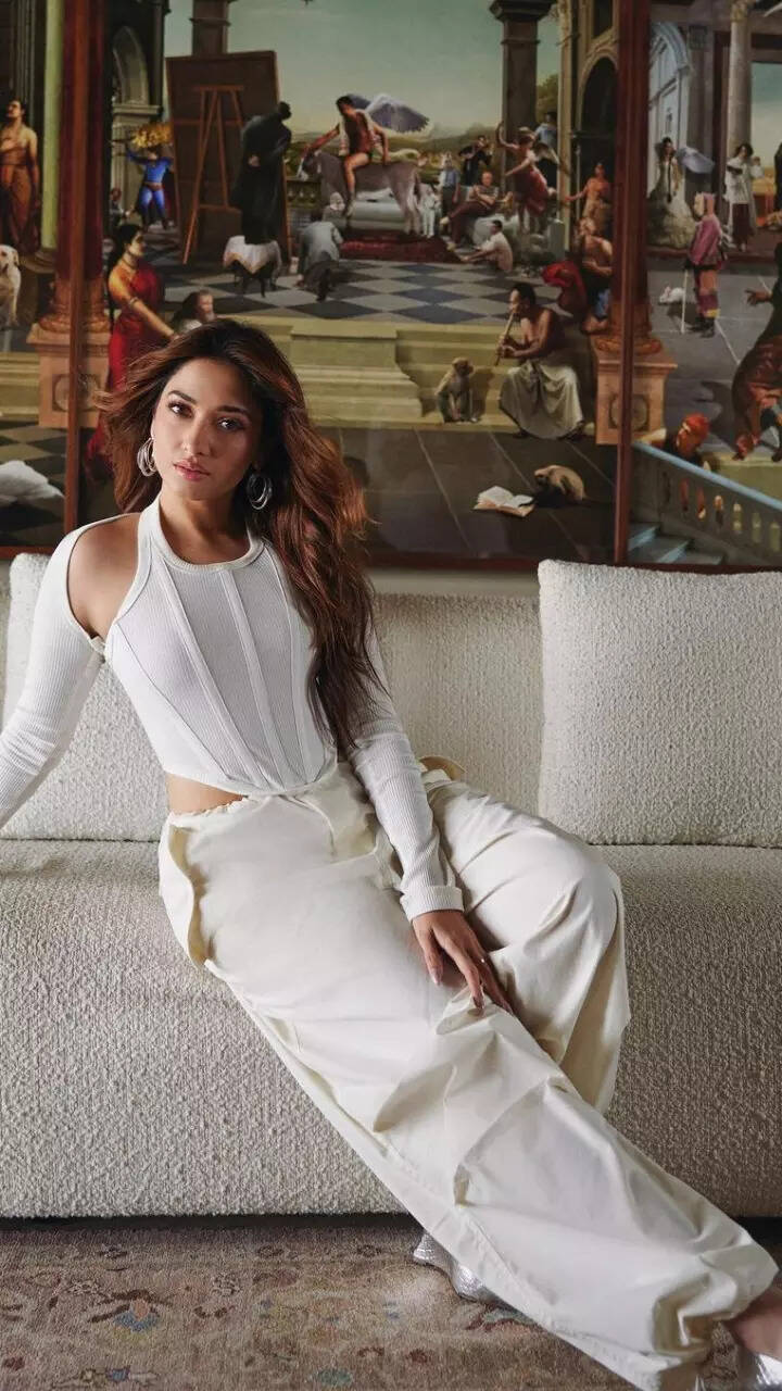 Tamannaah Bhatia nails the white-on-white trend in these pictures