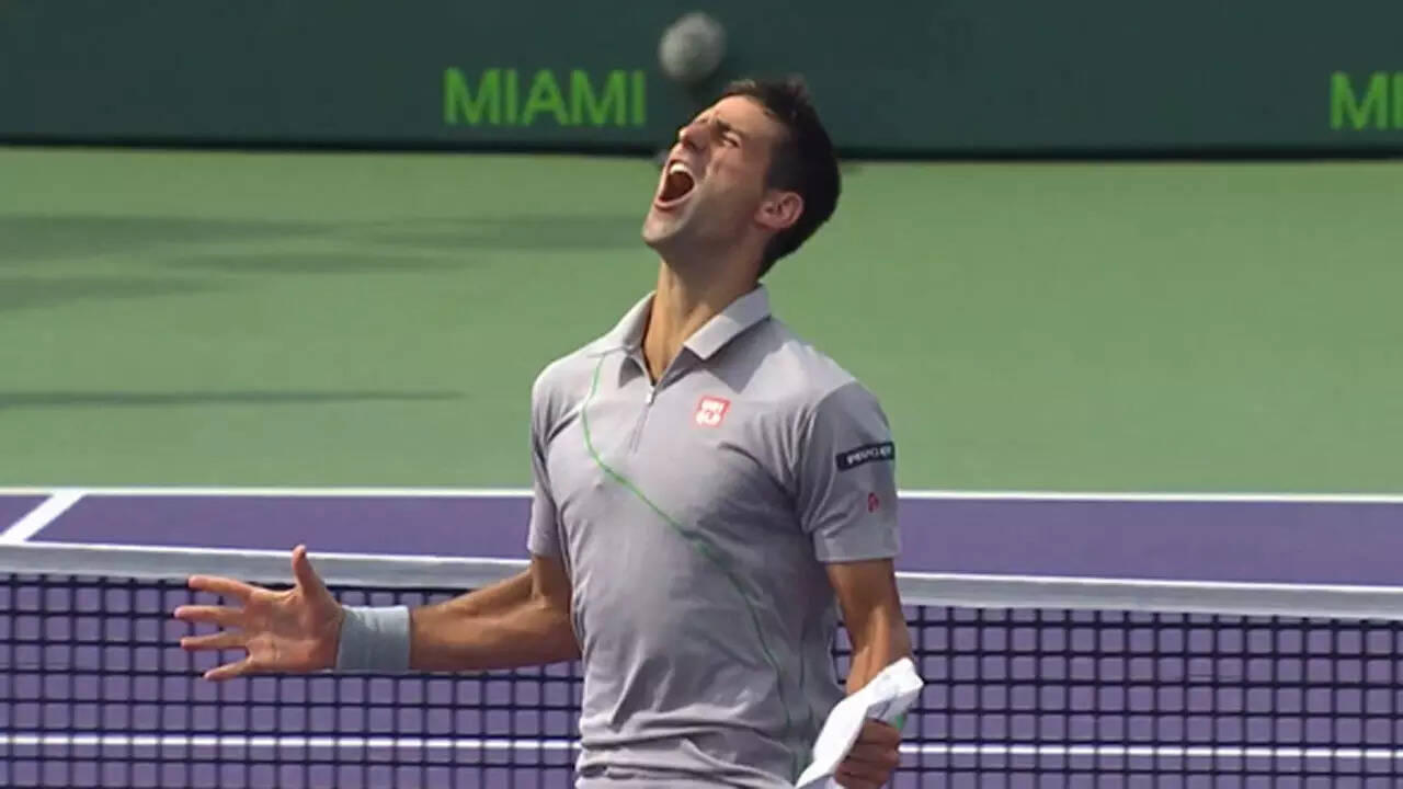 World No. 1 Novak Djokovic's iconic on-court moments