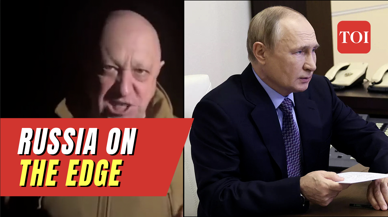 yevgeny prigozhin: VIDEO:Russia faces coup after Kremlin-Wagner chief ...
