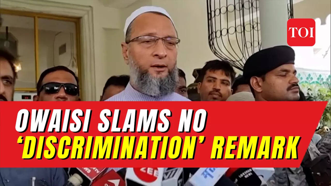 AIMIM’s Owaisi Slams PM Modi’s ‘no Discrimination’ Comment, Dares Him ...