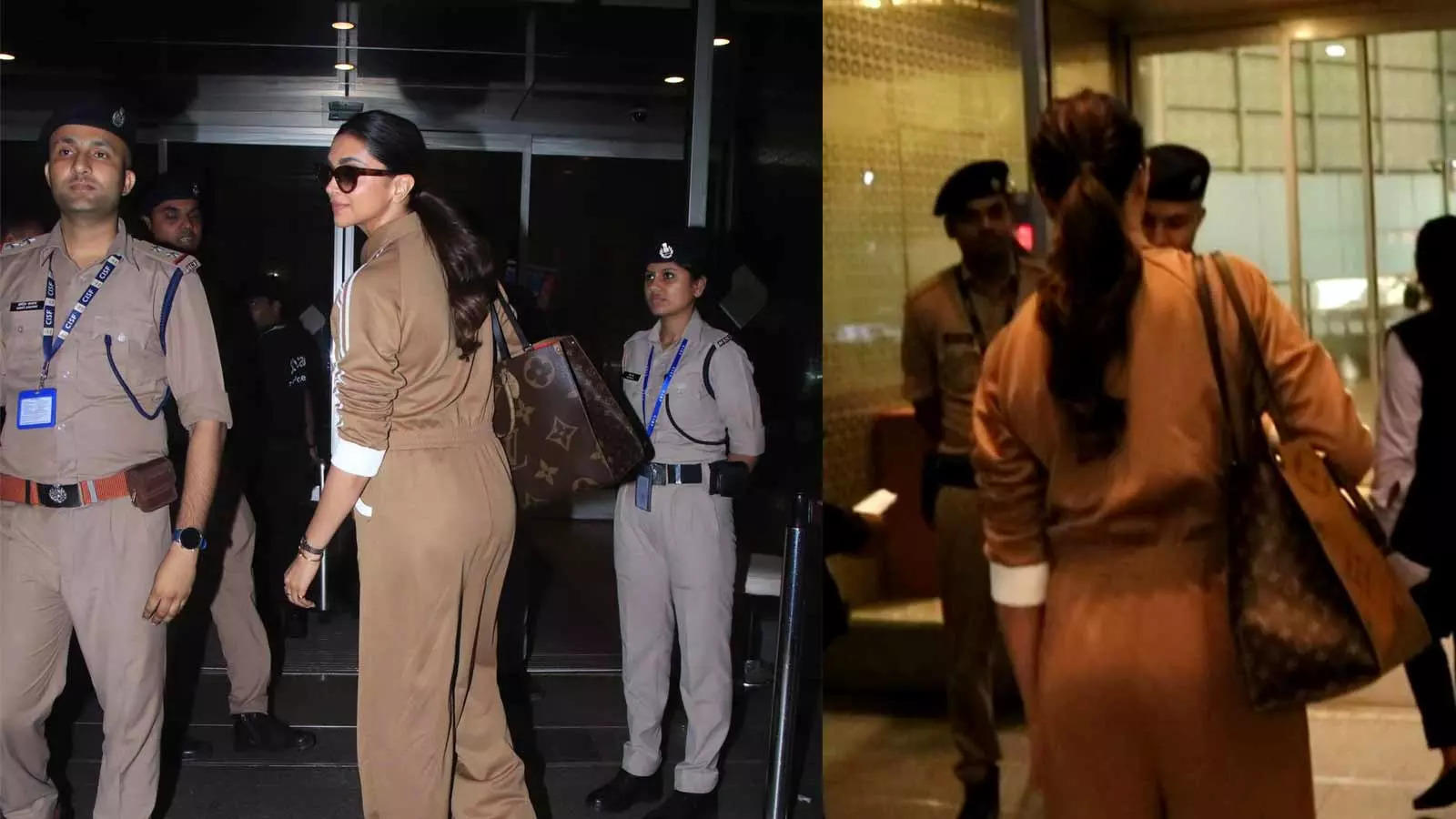 Deepika Padukone wins hearts with her simplicity, follows airport protocol and shows identity proof to the security official - Watch IT | Etimes - Times of India Videos