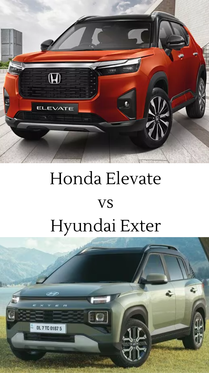 Honda Elevate vs Hyundai Exter: Expected pricing, features, engine and  specifications​