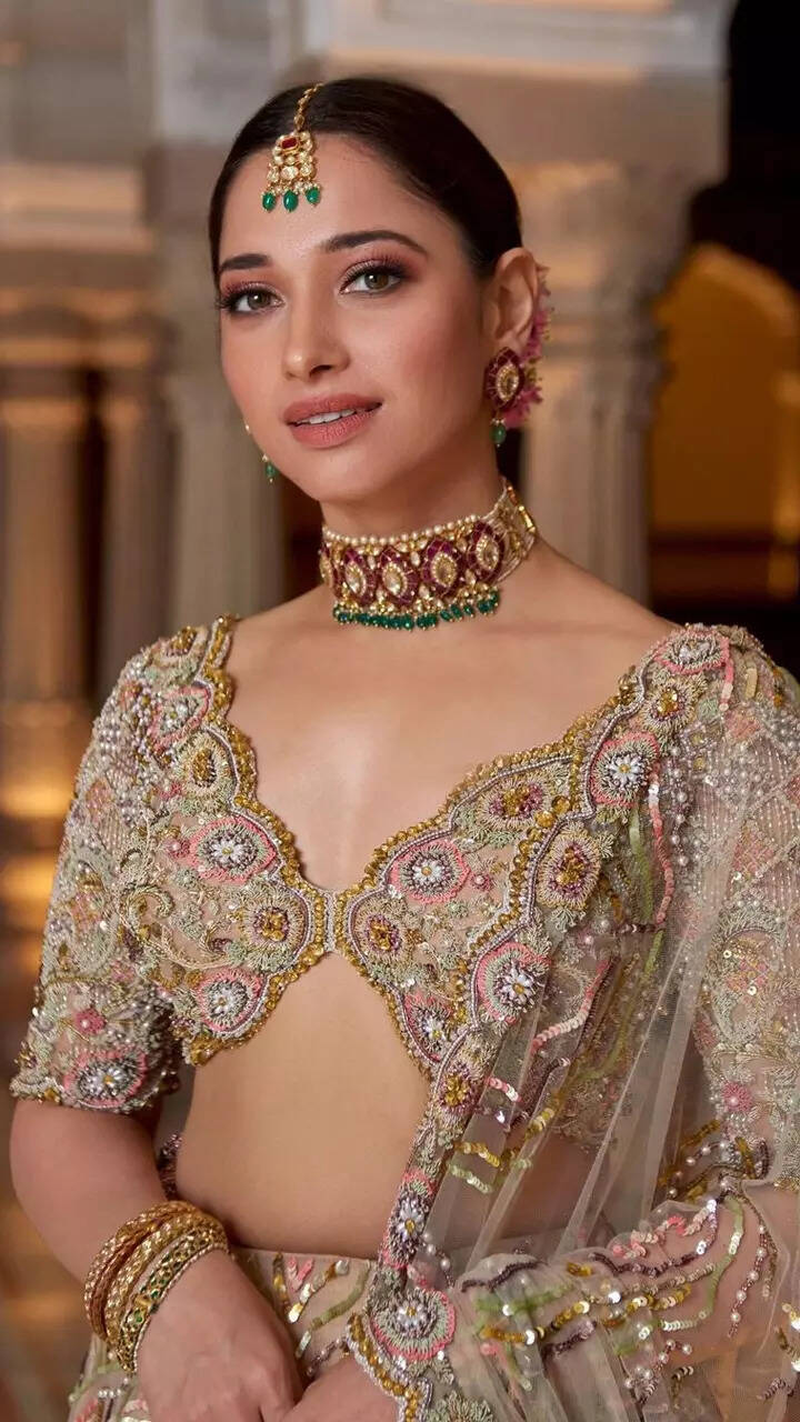 Stylish blouse designs worth stealing from Tamannaah&rsquo;s closet