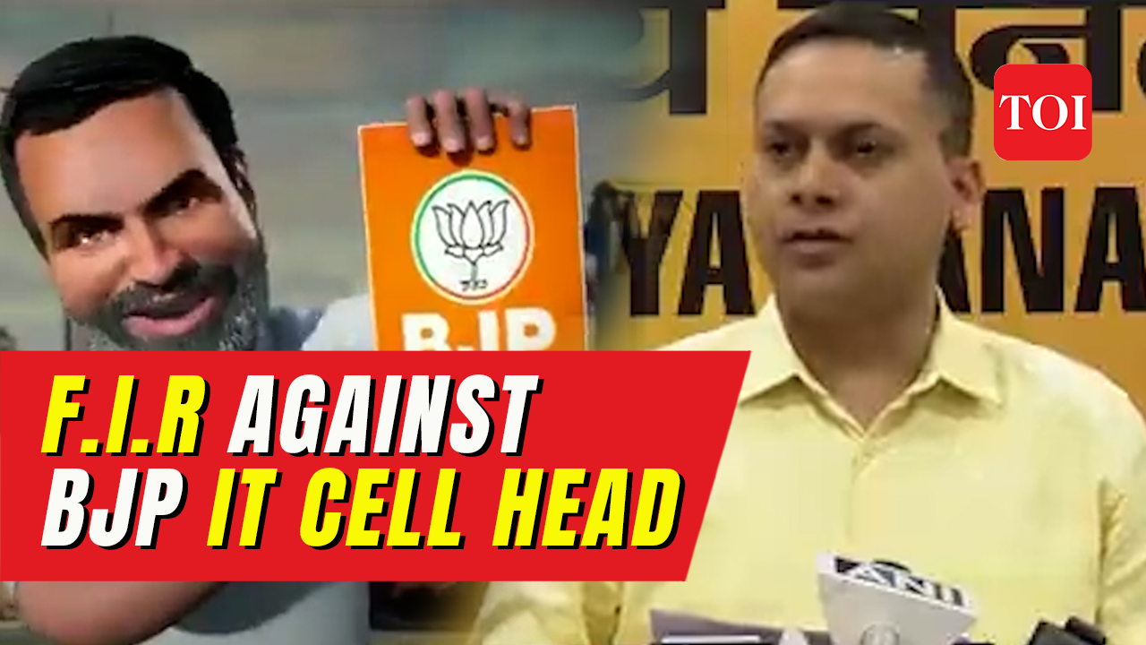 FIR against BJP IT Cell chief Amit Malviya | K'taka govt files case ...