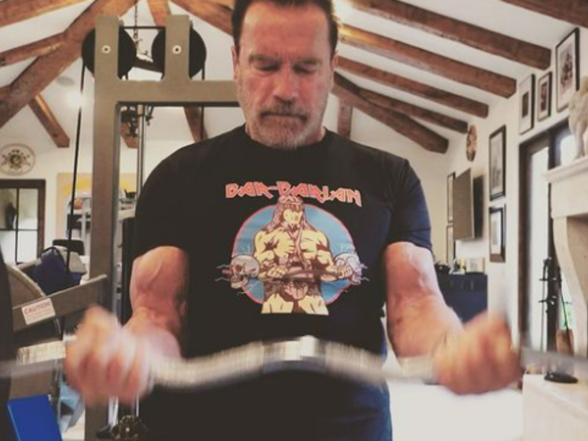 Arnold Schwarzenegger says the ‘clean and press’ is the best exercise of all time; here’s how to do it  | The Times of India