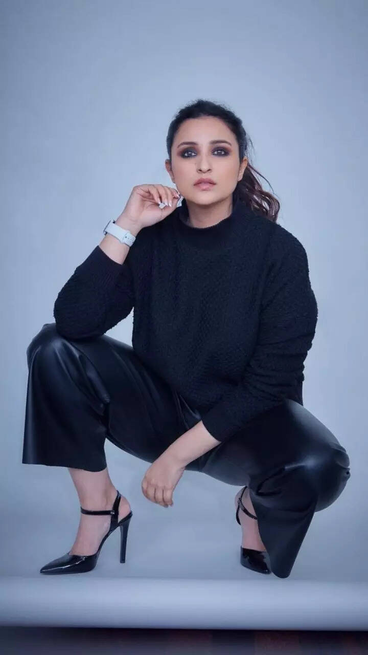 Parineeti Chopra revives our love for black in these captivating outfits