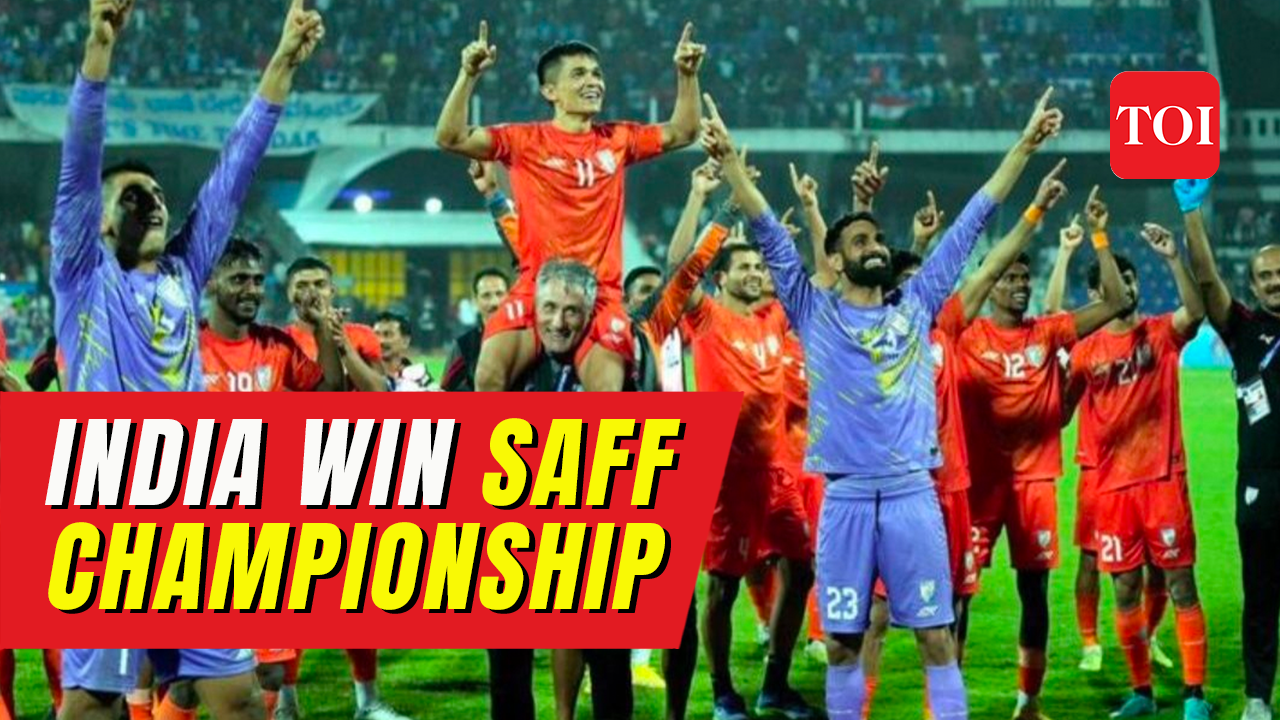 Gurpreet Singh Sandhu’s brilliant save helps India win SAFF Championship for a record 9th time